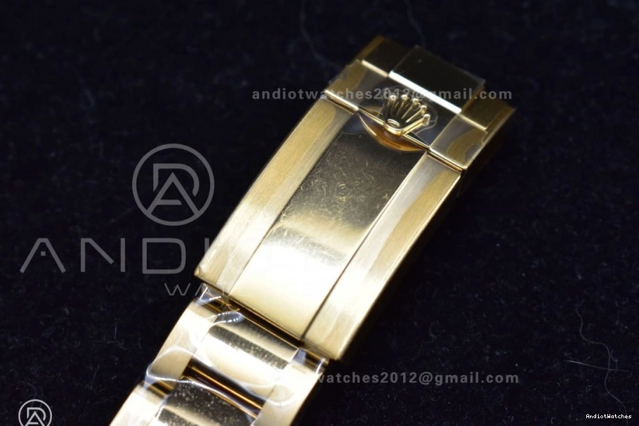 Durable YG V 116505 Dial Clean 399 on Markers 1:1 Edition YG Best SA4130 Black Daytona Bracelet 1115